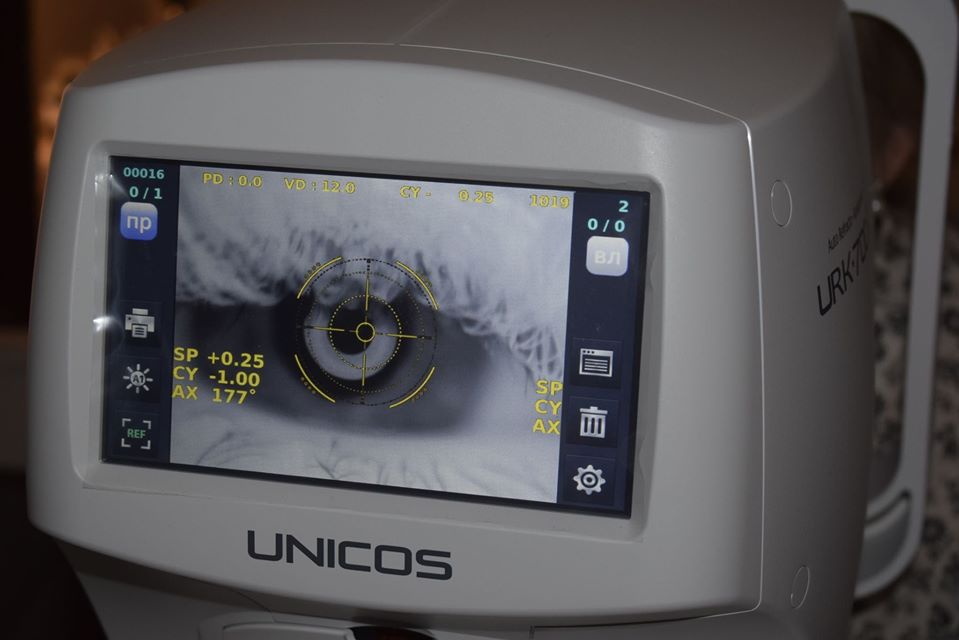 Сучасне обладнання для офтальмологічного кабінету