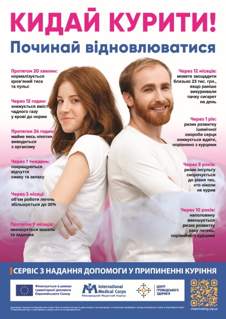 Міжнародний день відмови від куріння!