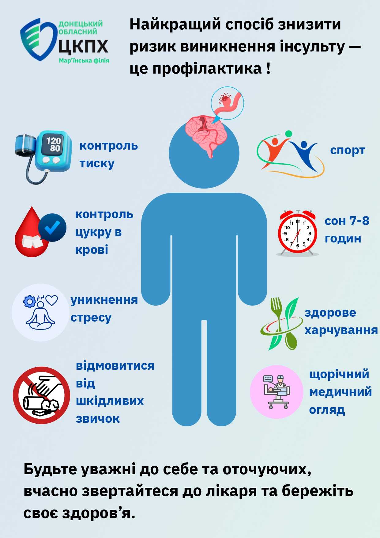 29 жовтня - Всесвітній день боротьби з інсультом !