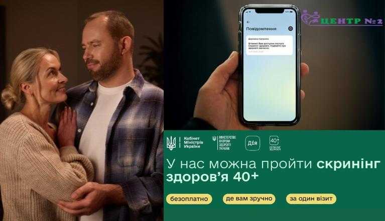 Скринінг 40+ Скринінг 40+